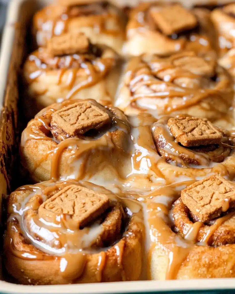 Biscoff Cinnamon Rolls