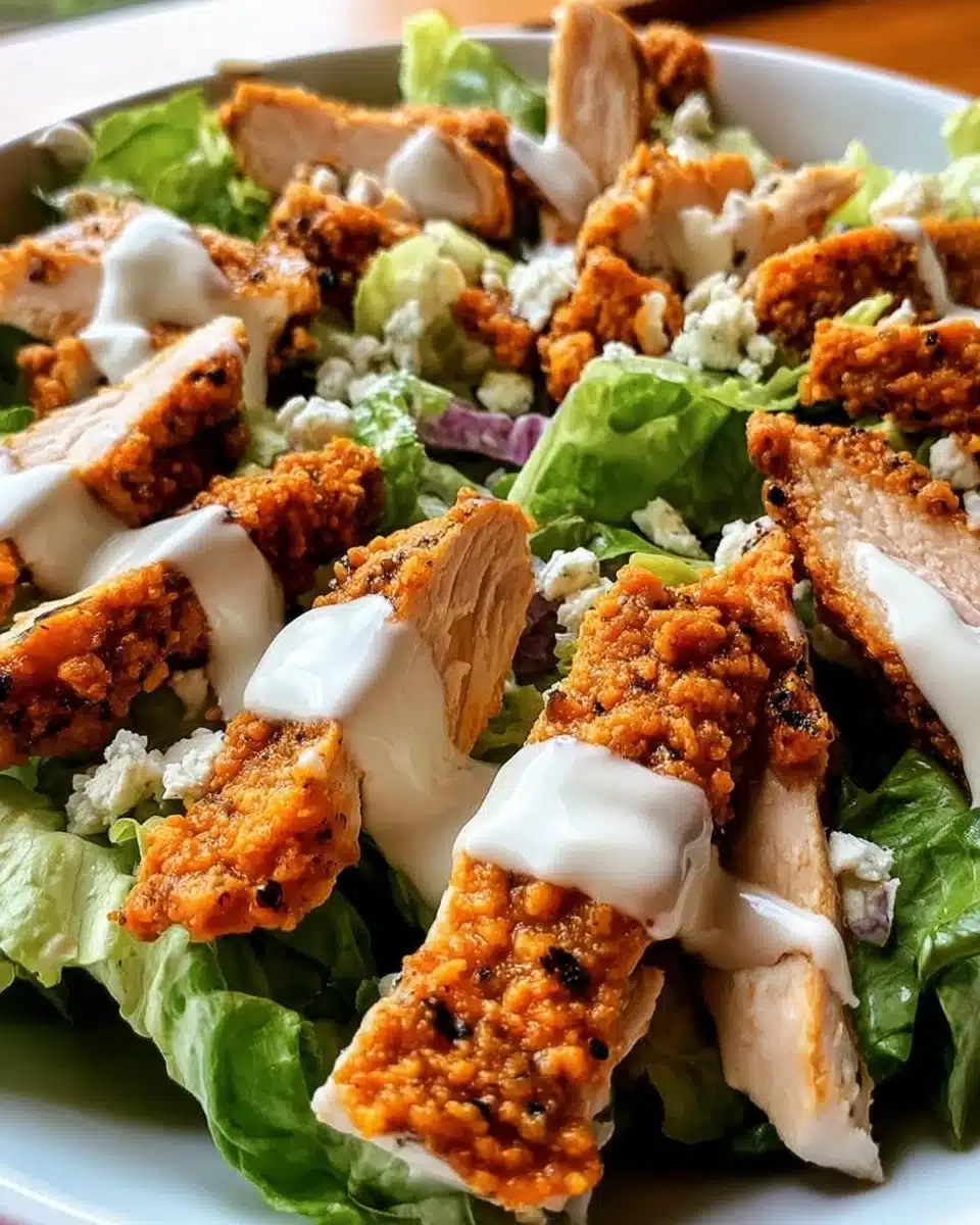 Buffalo Chicken Salad