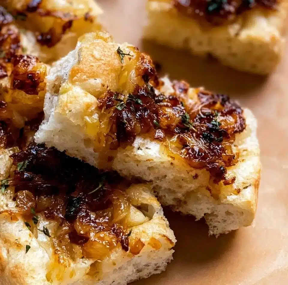 Caramelized Onion Focaccia