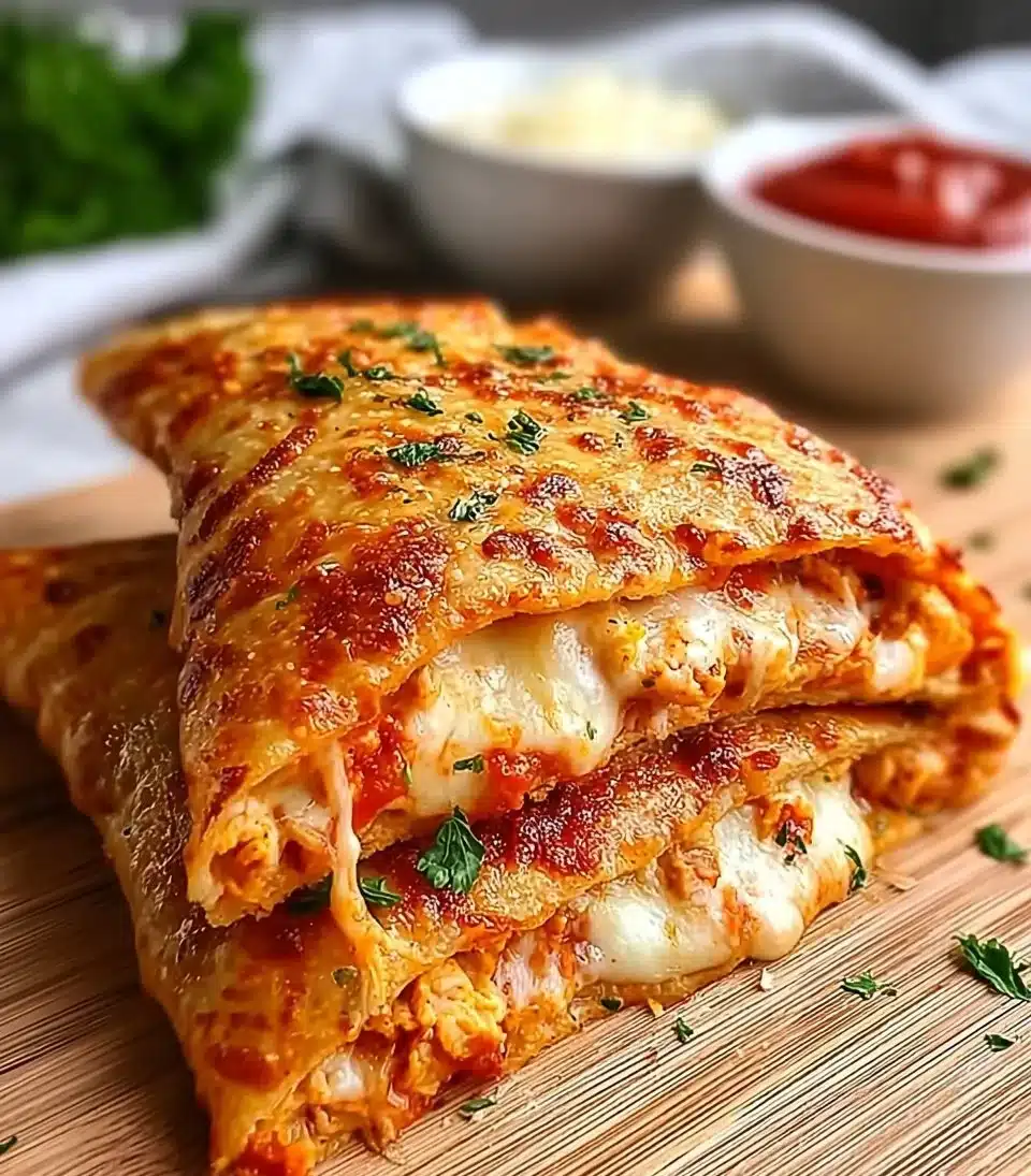 Chicken Pizza Hot Pockets