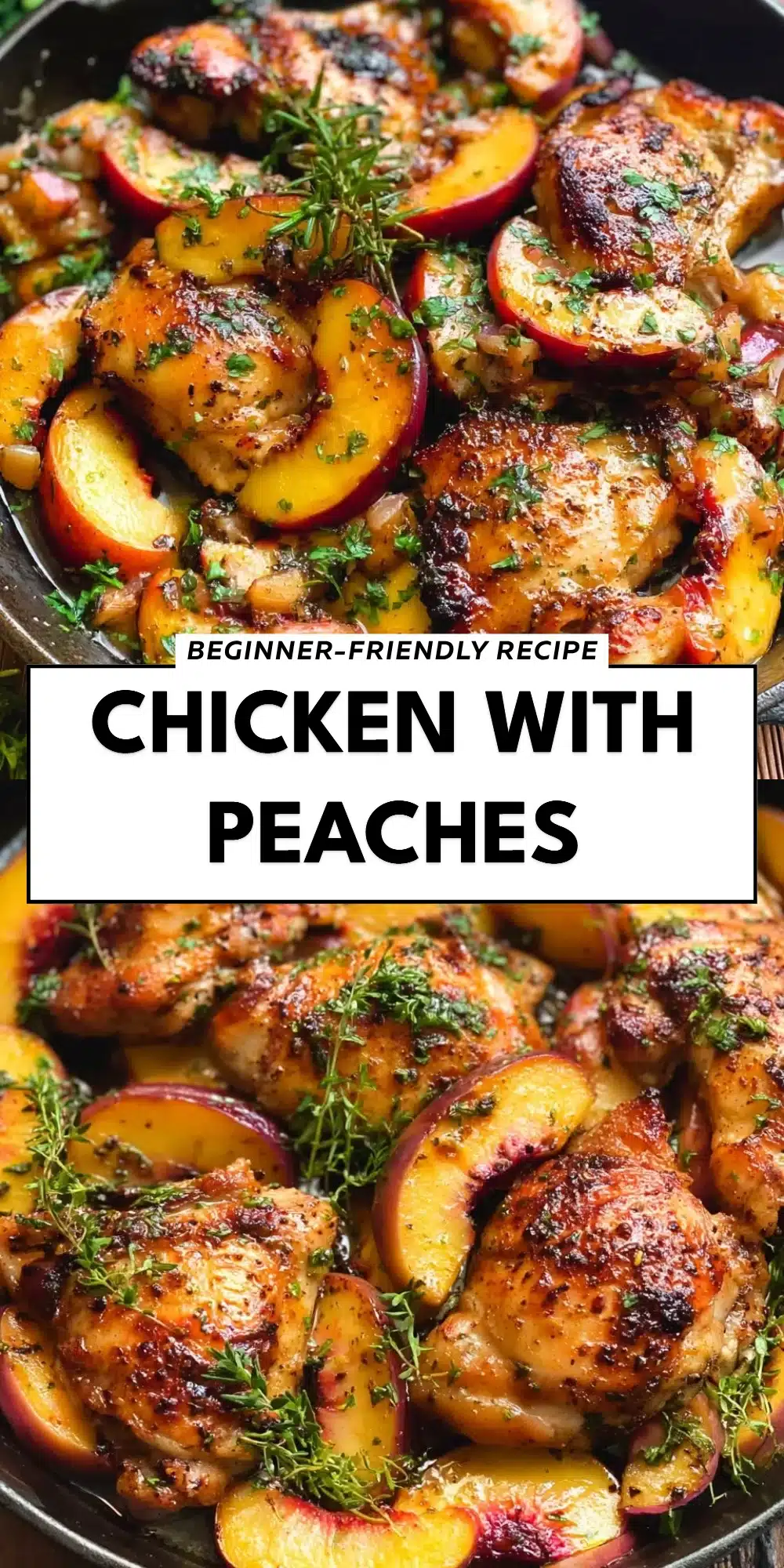 Chicken With Peaches