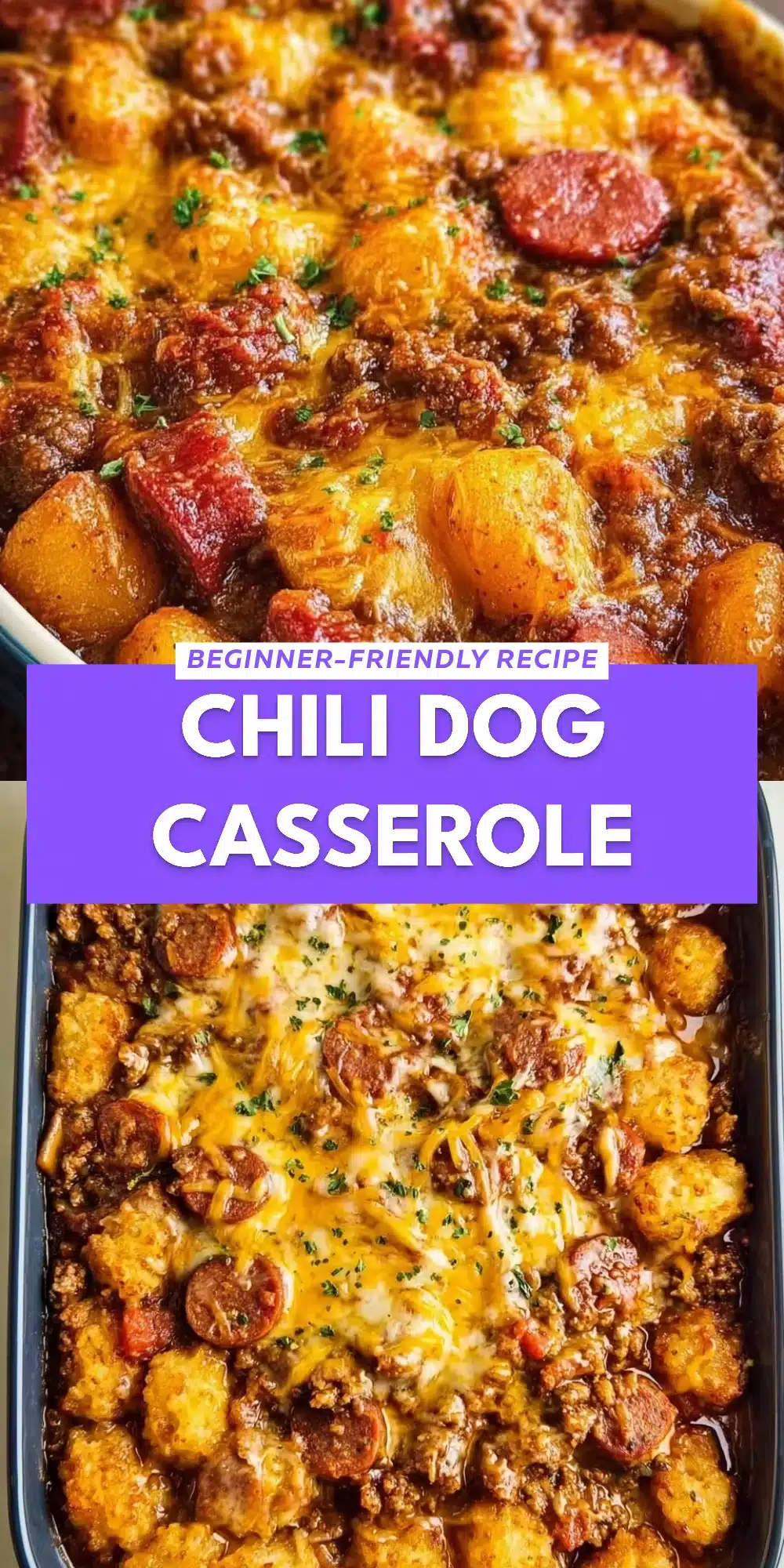Chili Dog Casserole