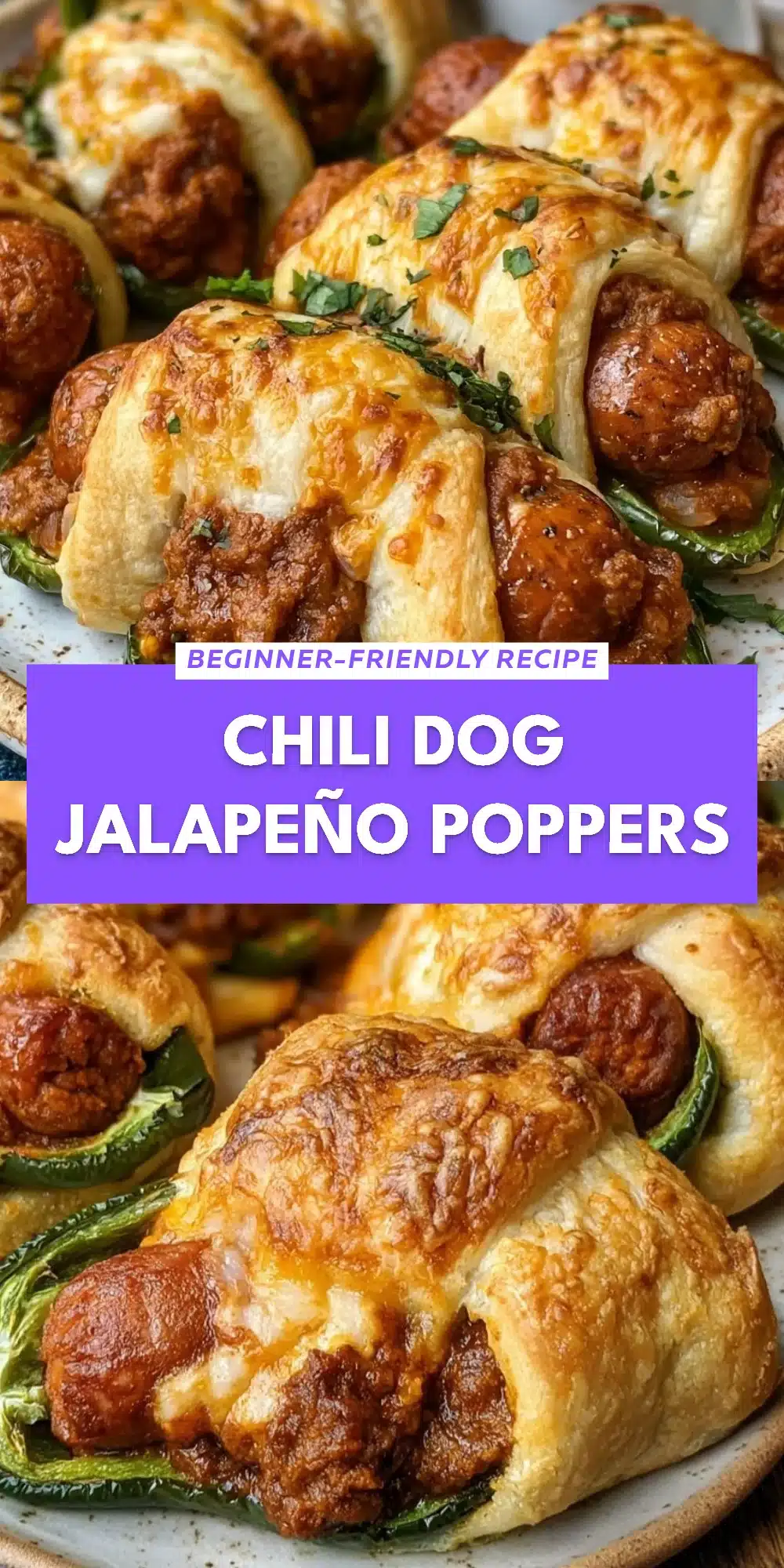 Chili Dog Jalapeño Poppers