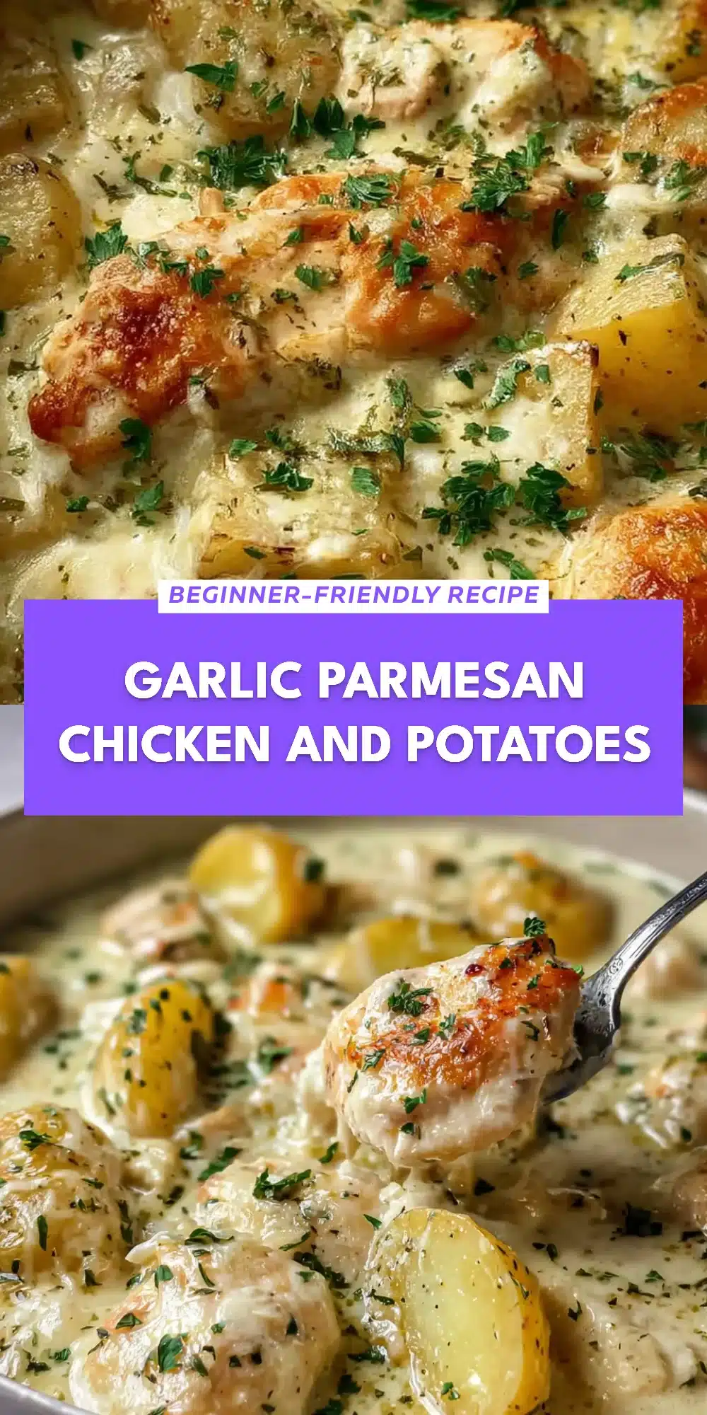 Garlic Parmesan Chicken And Potatoes