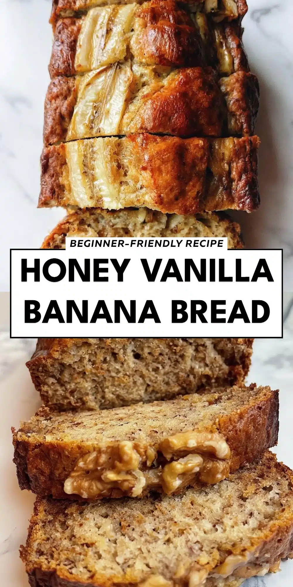 Honey Vanilla Banana Bread