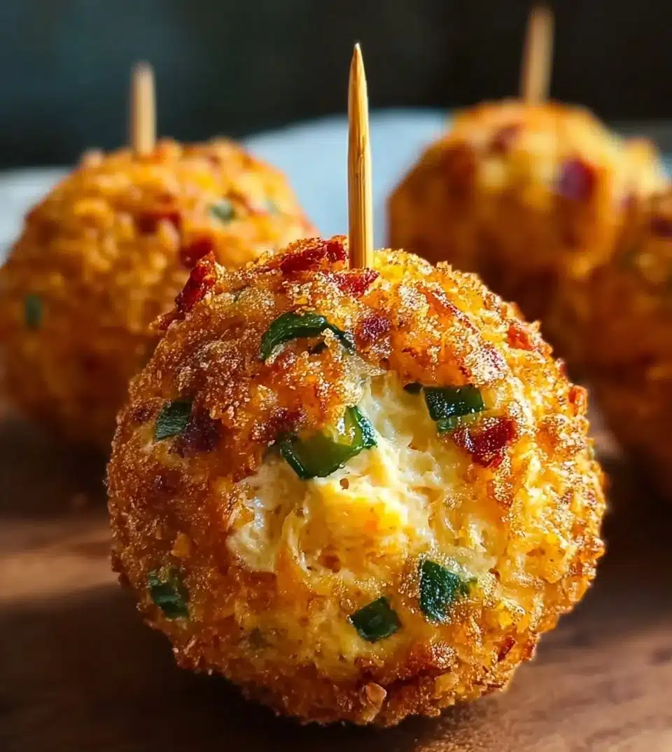 Jalapeno Cheese Ball Bites