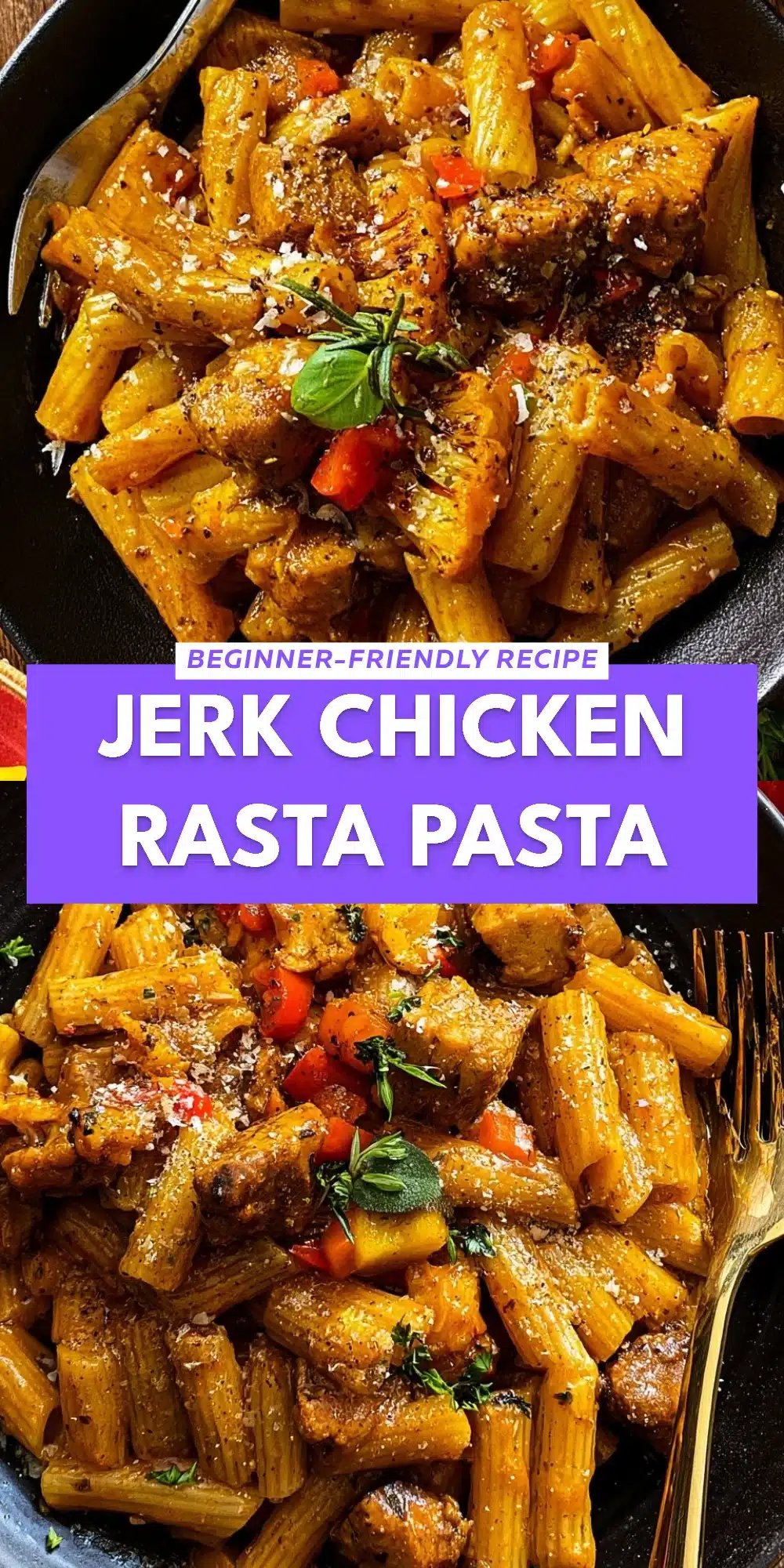 Jerk Chicken Rasta Pasta