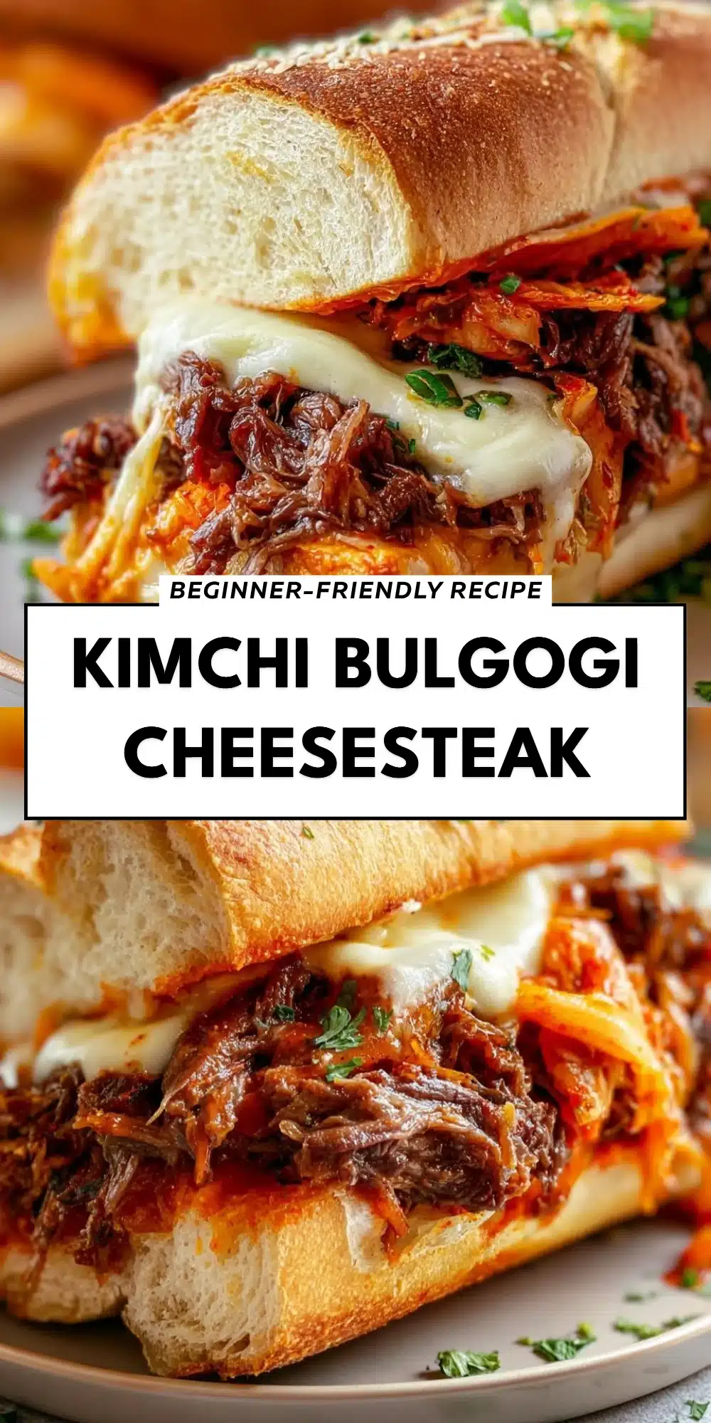 Kimchi Bulgogi Cheesesteak