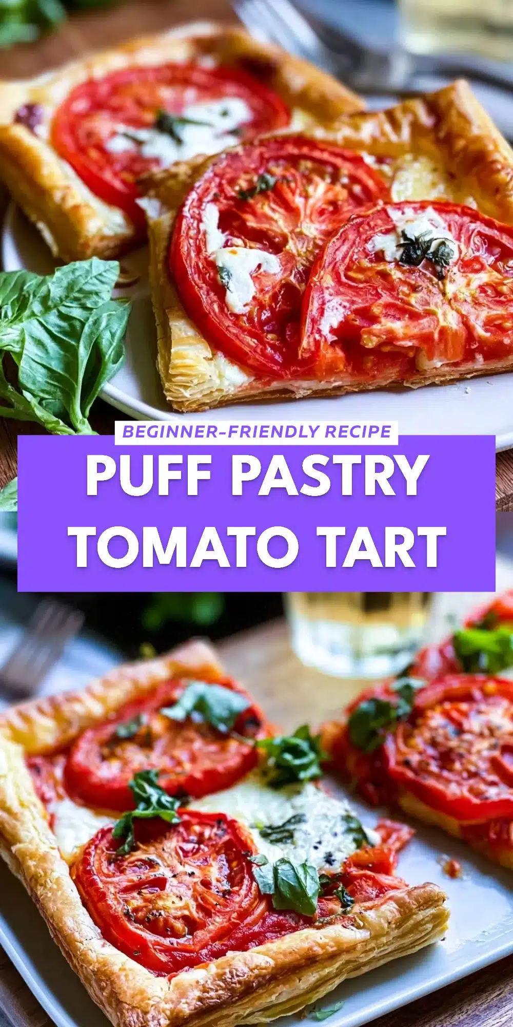 Puff Pastry Tomato Tart