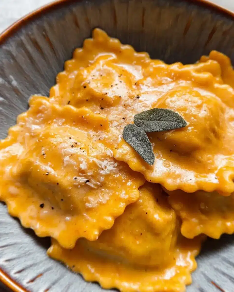 Pumpkin Ravioli