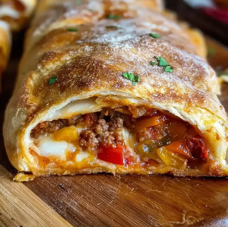 Sausage and Pepper Calzone
