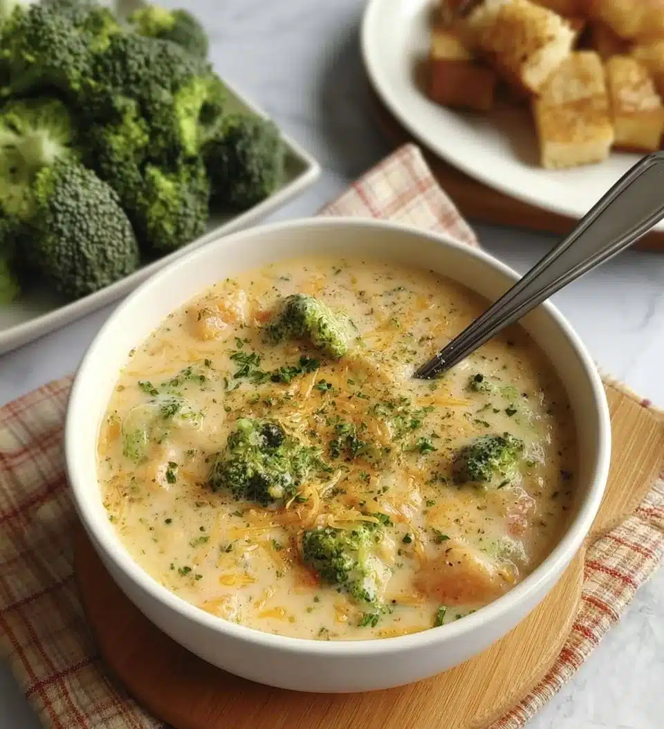 Smoked Gouda Broccoli Soup