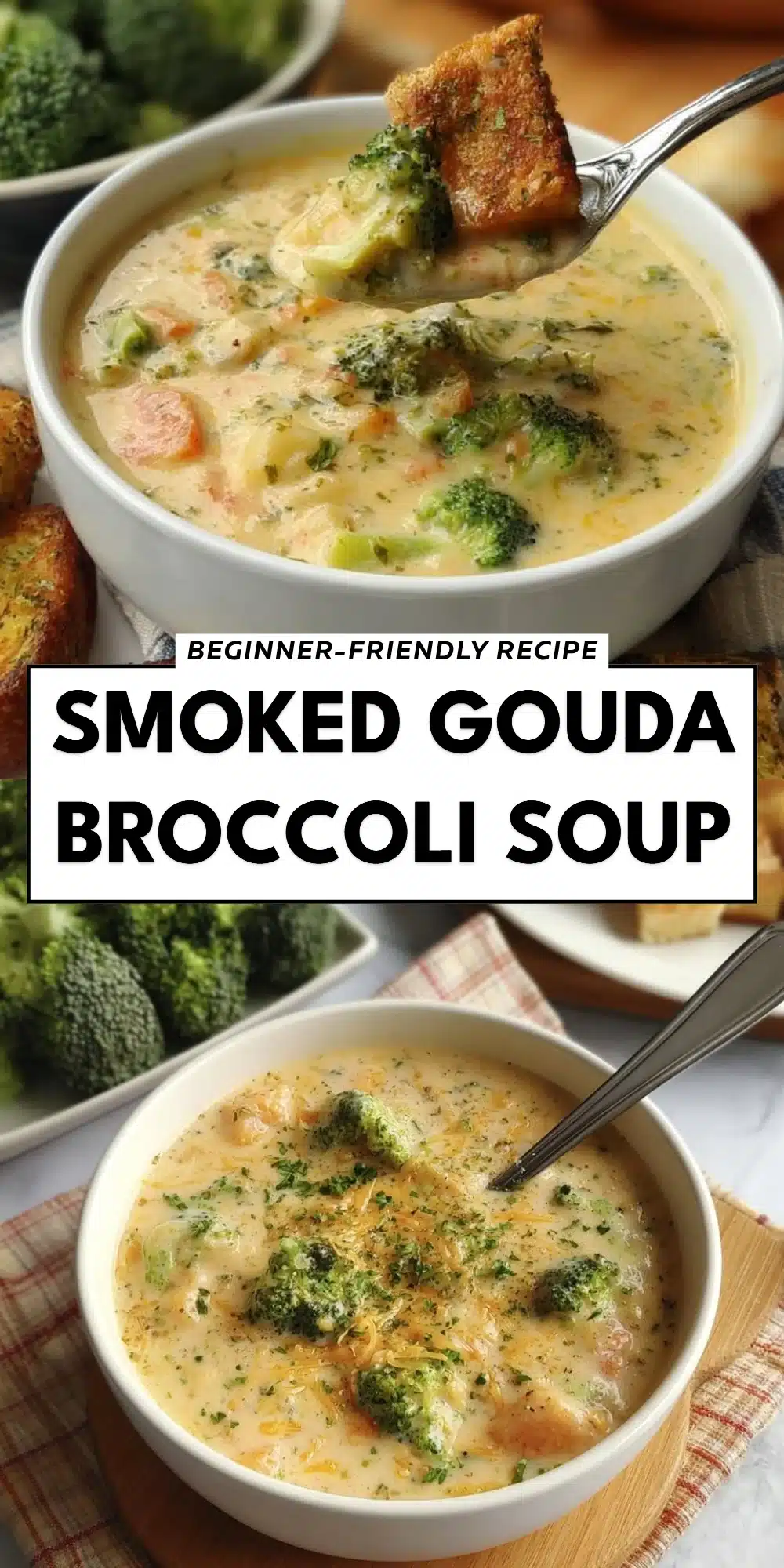 Smoked Gouda Broccoli Soup