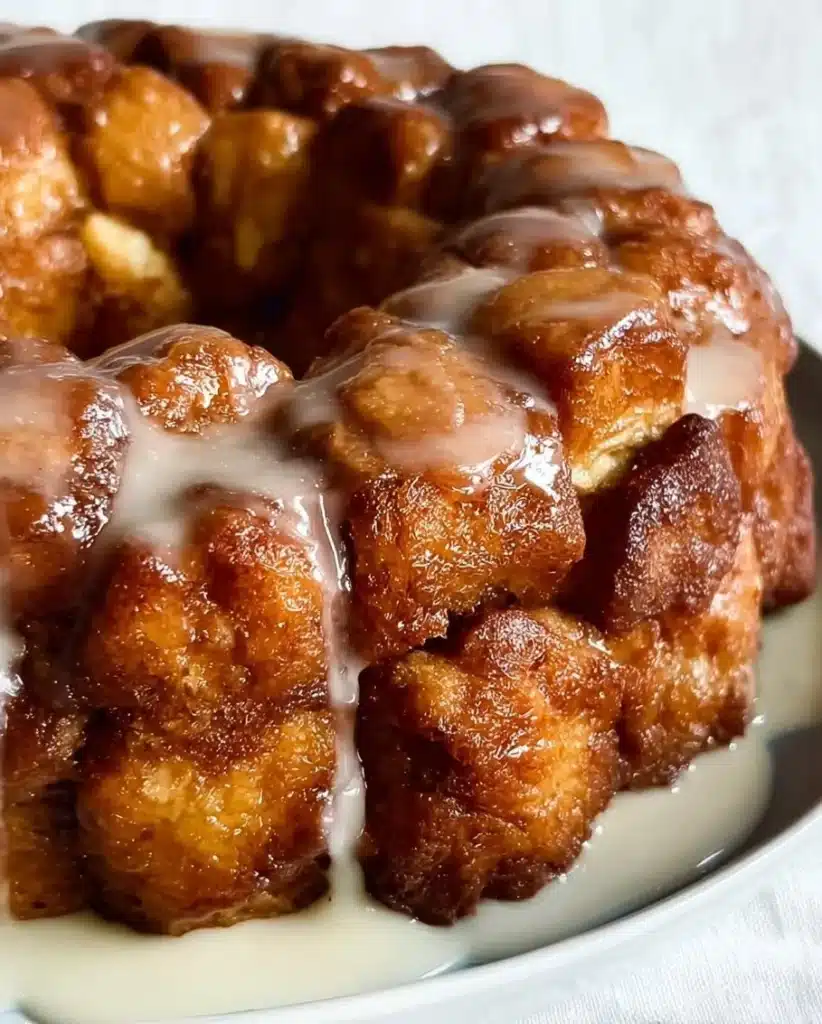 Freshly baked sourdough monkey bread served warm with melted butter