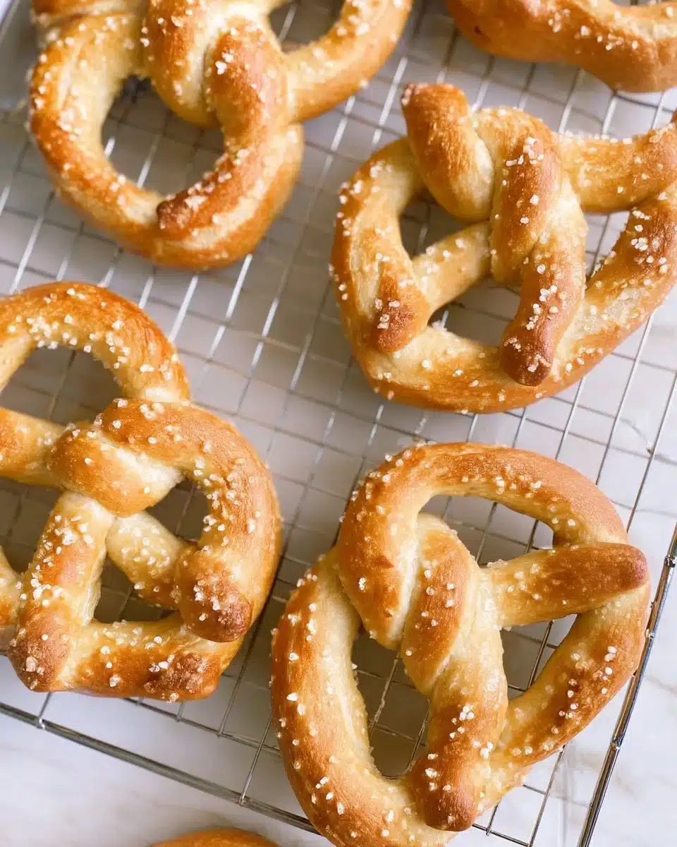 Sourdough Pretzels