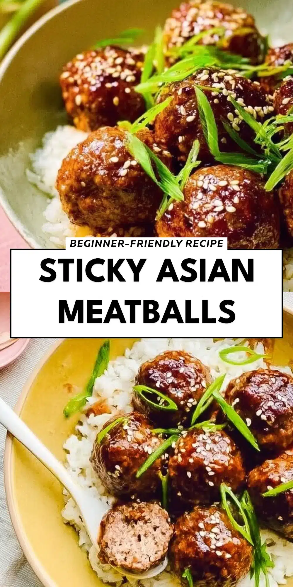 Sticky Asian Meatballs