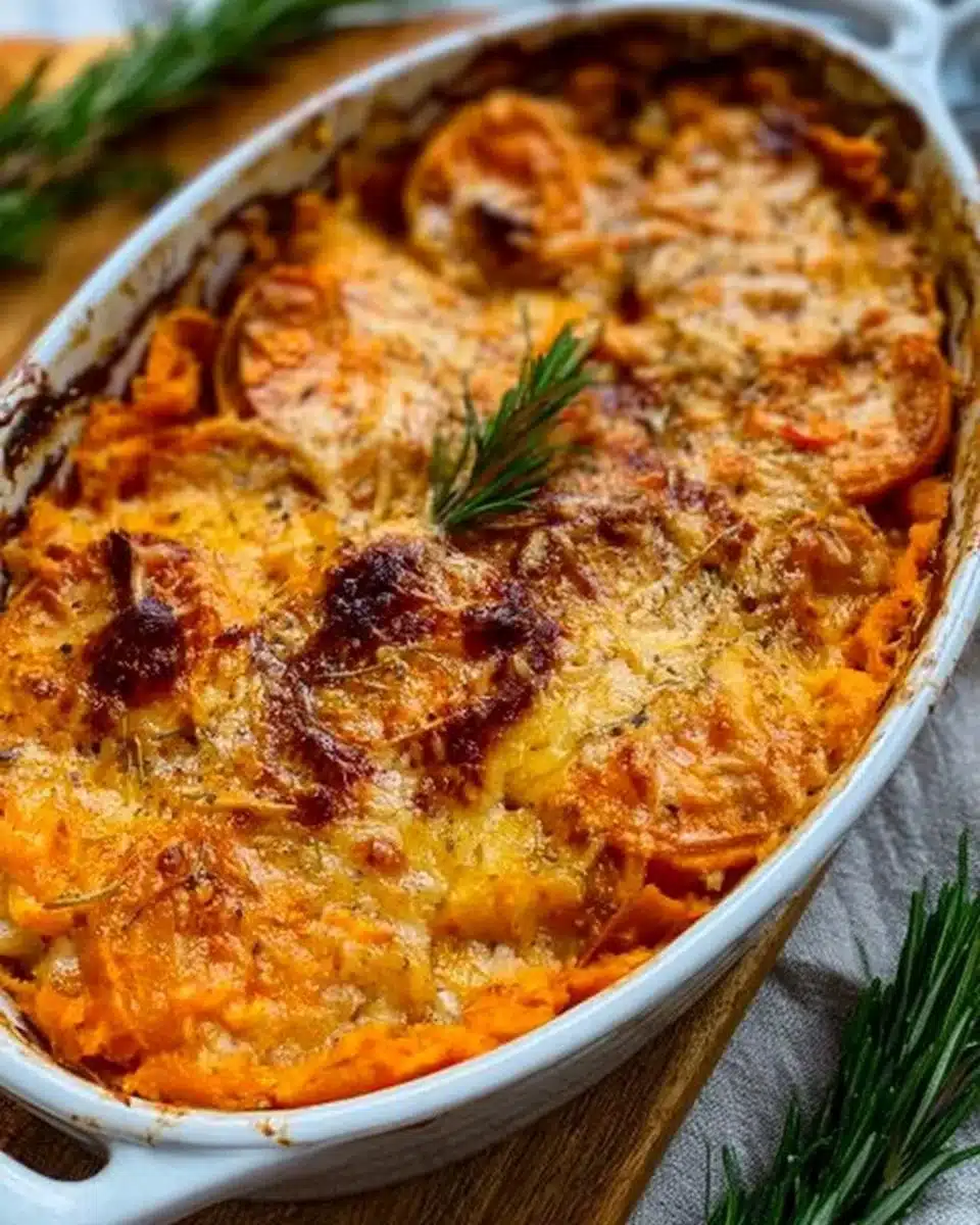 Sweet Potato Gratin