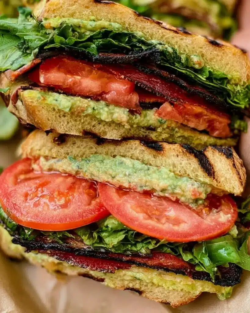 Delicious TLT Sandwich featuring fresh ingredients and bold flavors