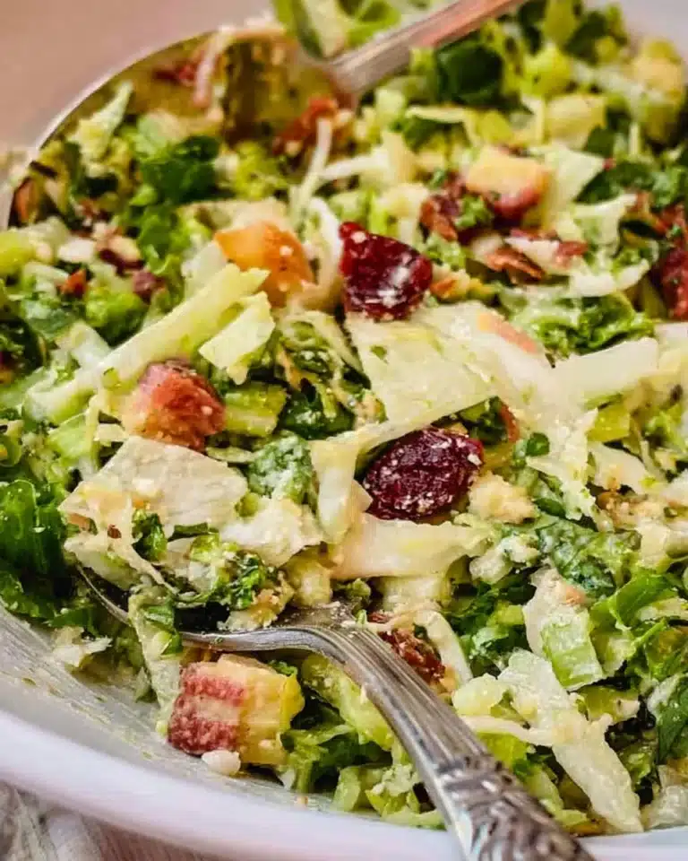 Delicious La Scala Salad with fresh ingredients served in a bowl.