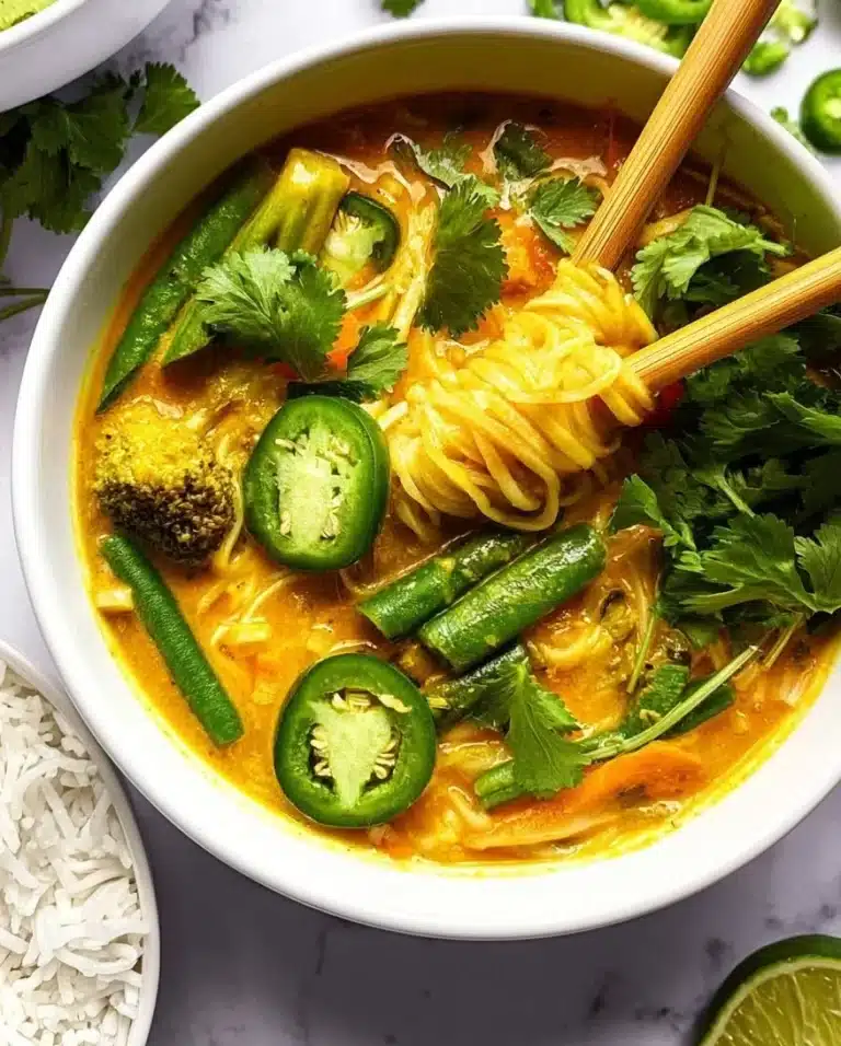 Delicious Vegan Curry made with fresh vegetables and spices