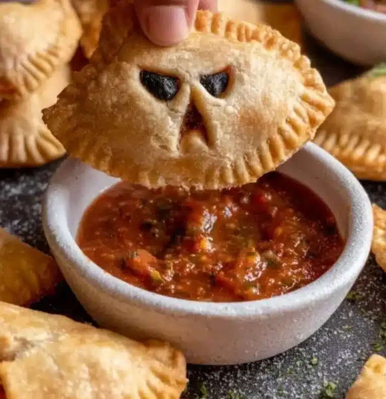 Delicious taco hand pies filled with seasoned beef and veggies