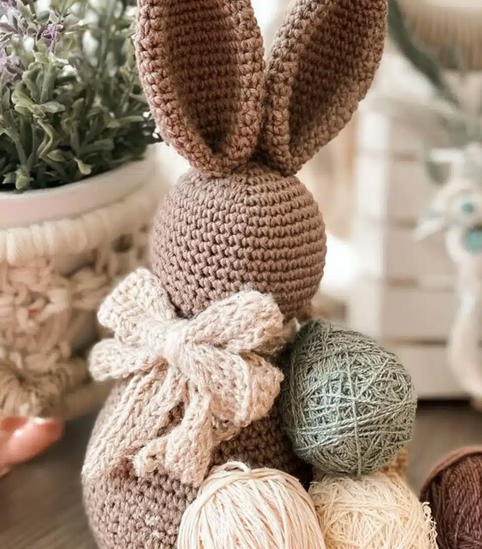 Farmhouse Bunny decor for rustic and cozy home styling