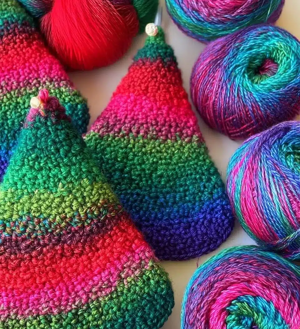 Trees Crochet Pattern showcasing nature-inspired crochet design